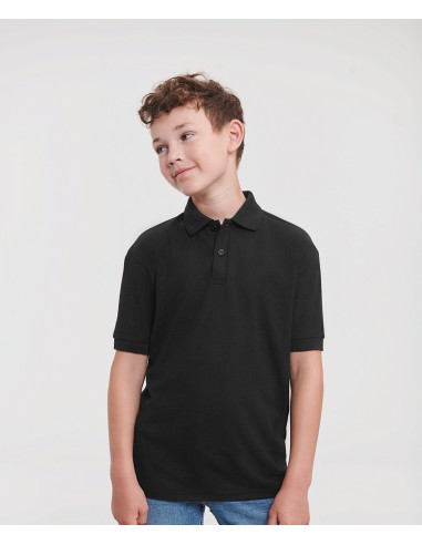 RUS-0R539B0-Kids Classic Polycotton Polo